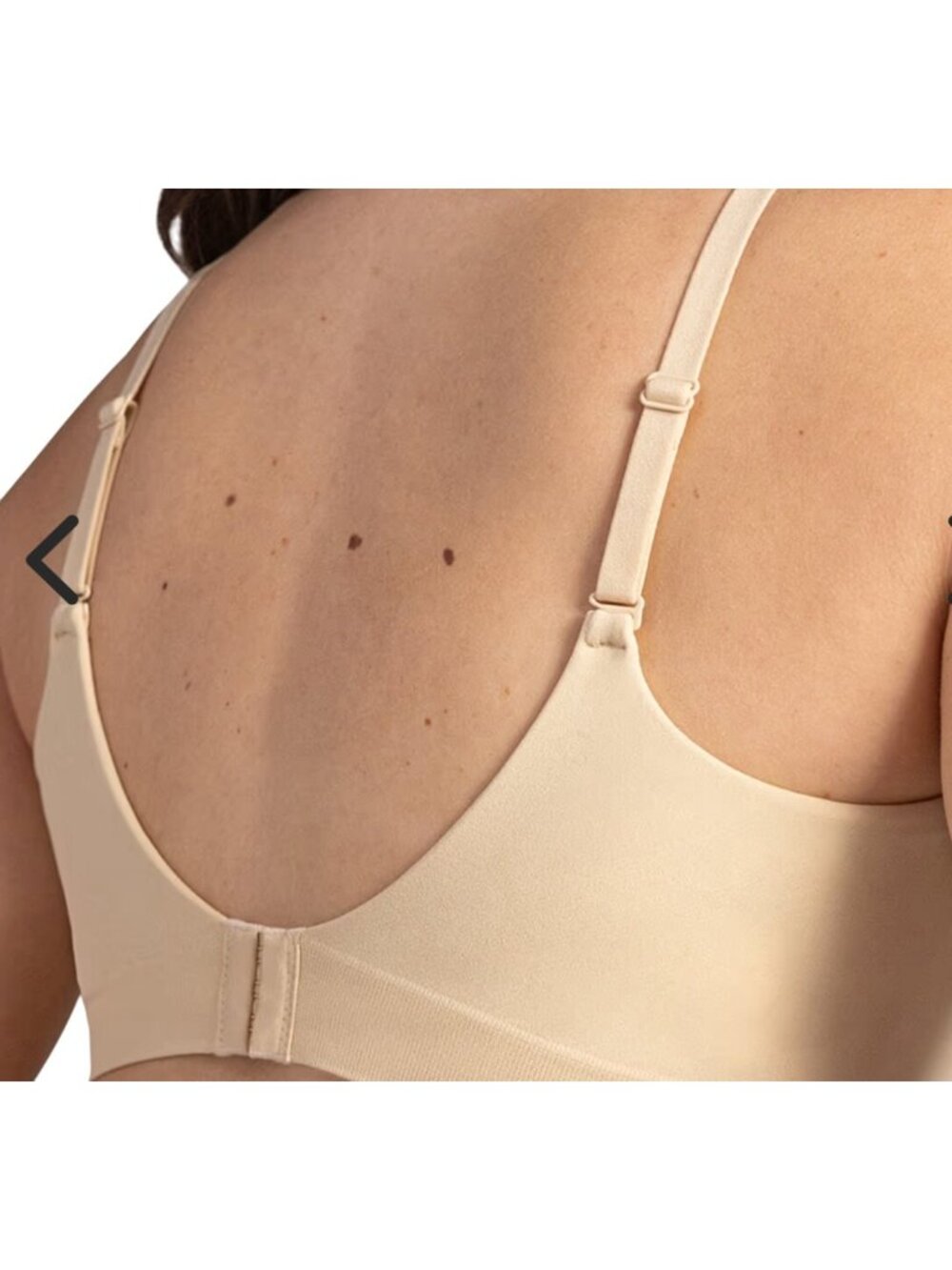 Truekind® Supportive Comfort Wireless Shaping Bra Chai Tan Sz LG 10210 - Picture 2 of 7